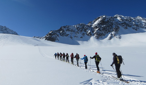 Artikelbild zu Artikel Skitourenwochenende in den nördlichen Kalkalpen